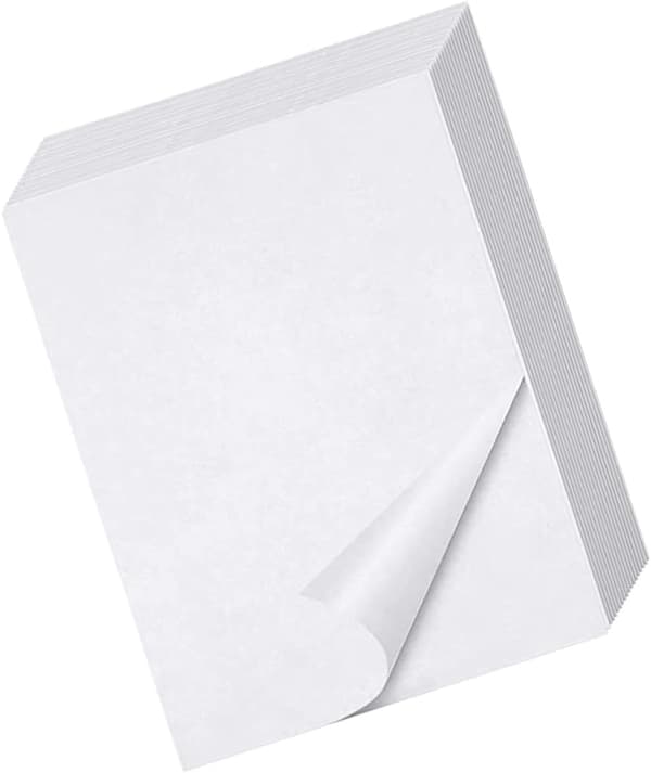 Release Paper A5 20 Sheets Non-Stick DIY Protective Dust Cover Stickers