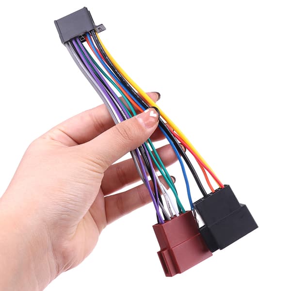 Radio ISO kabelhärvakontakt och kabel för Pioneer bil-CD