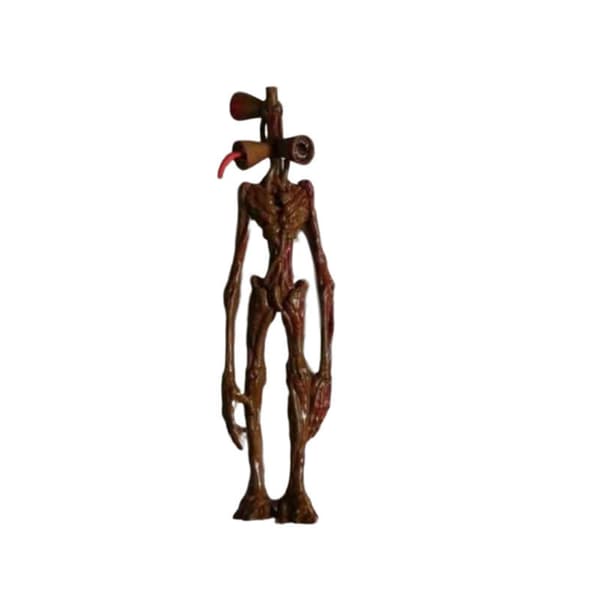 Stor Siren Head Lekefløyte Mann Omgirrende Monster Beskyttelse Stiftelse Figur Figur 1 stk