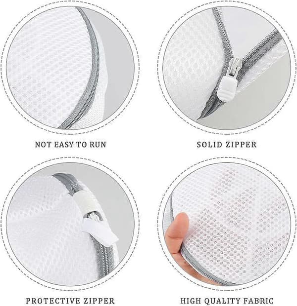 Vaskeposer til sko, vaskepose til sko, tørretumbler, dørskonet til sarte sneakers, sokker, bh'er