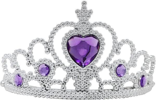 Piger Børn Børn Prinsesse Dronning Tryllestav Diadem Krone Udklædning Prinsesse Rosa
