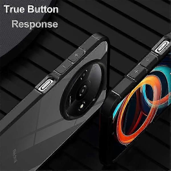 Kompatibel med Xiaomi Redmi A3 4G Deksel Fallbeskyttelse PC+TPU Telefon Bakside 26s