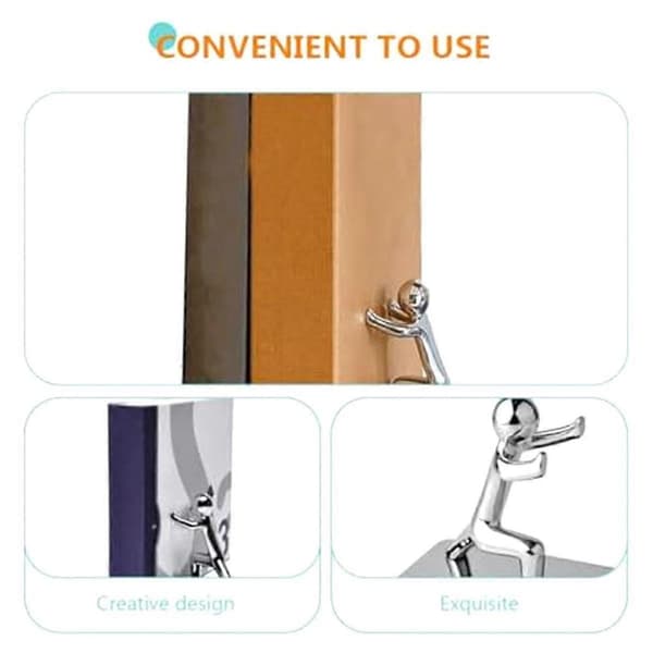 Creative Bookends Bookends for Holding Books Cast Iron Bookends Heavy Duty Bookends