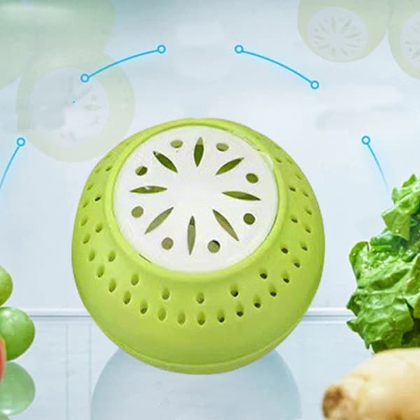 Refrigerator Deodorizer Ball Absorbs Moisture Removes Odor Kitchen Home