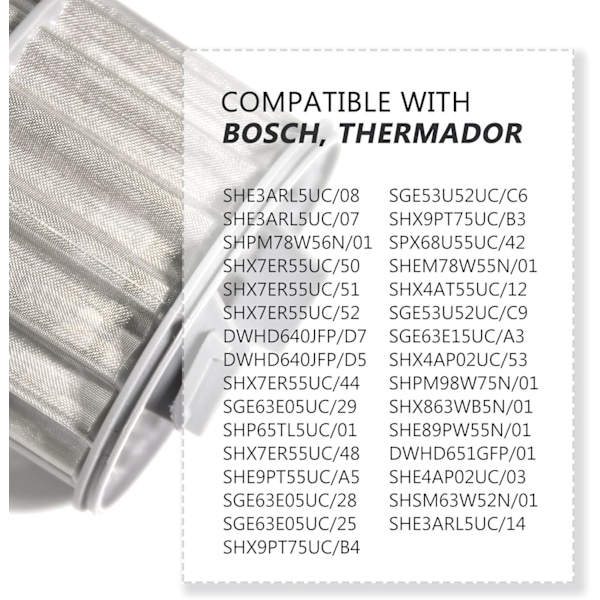 Diskmaskinsfilter Mikrocirkulationspump 00645038