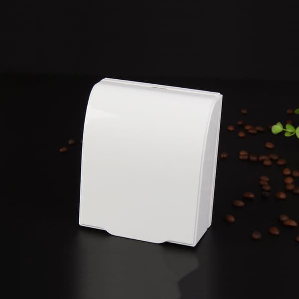 Wall Socket Cover, Electrical Socket Cover, Waterproof Power Outlet, Suitable for Bathroom Sockets, Prevents Water Splashes and Dust (White Screw)