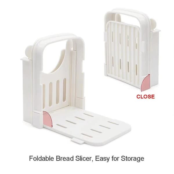 Adjustable Bread Slicer, ABS, Portable Kitchen Gadget for Homemade Bread