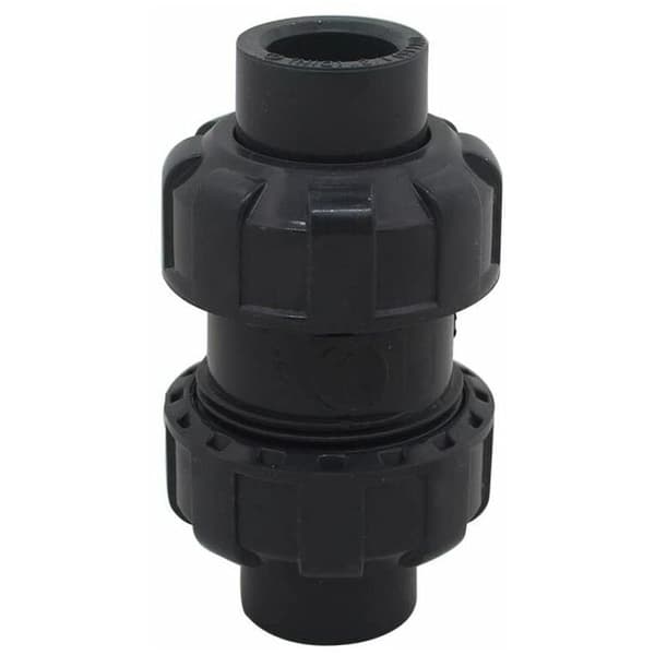 Kulventil 20 25 32 40 50 63mm pool backventil anti-backflöde PVC ventil backventil (Innerdiameter 40mm)