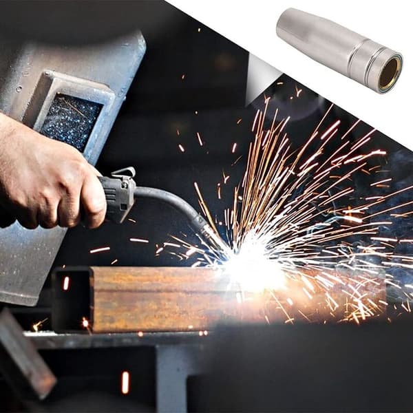Nozzle Holder for Welding, Nozzle Kit for MIG Welding, Consumable Accessories, Fits 15AK 1MM Torch Welding Machine