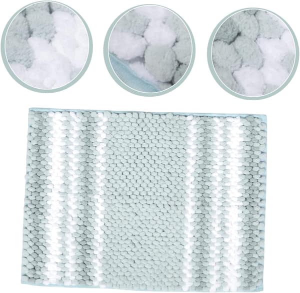 Non-slip Absorbent Foot Pads for Bathroom Kitchen Floor Mat Washable Floor Mat