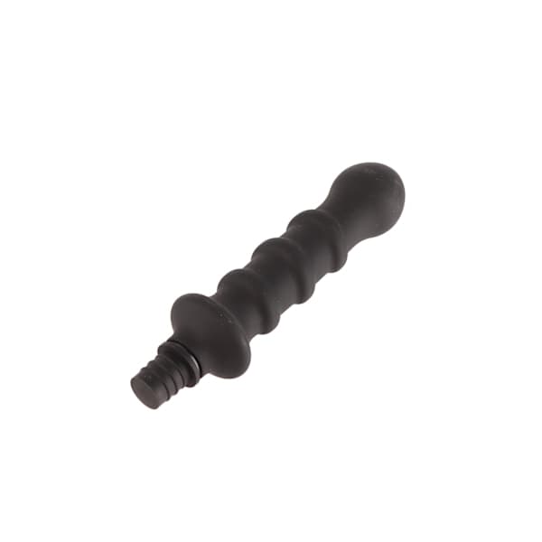 Deep Tissue Massage Head Percussion Washable Silicone Muscle Massage Replacement Head Black 0.59-0.63 Inch