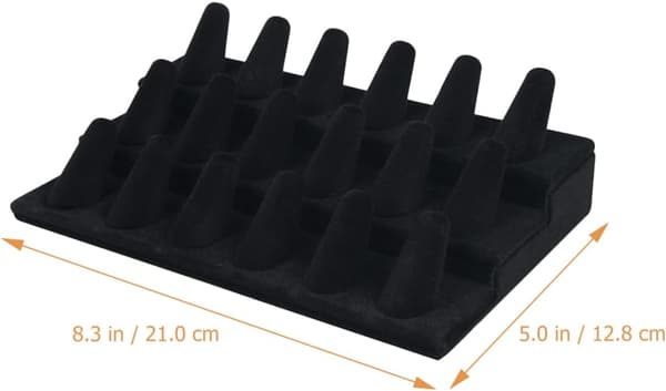 Ring Storage Rack Necklace Holder Bracelet Stand Finger Ring Cone Finger Ring Stand Cone Holder