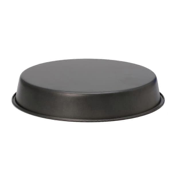 Ny rund dyp pizzapanne non-stick paiform bakeutstyr 24cm stål