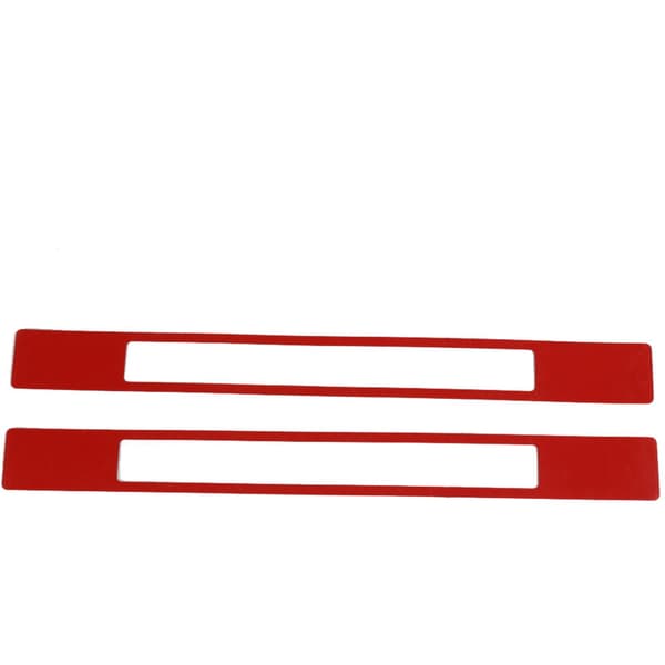 Fiber Door Sill Plate Sticker Trim for 2015-2019