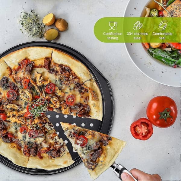 Pizzapanne|Pizzapanne for ovn|Pizzastål|Pizzapanne med hull|Pizzapanner|Pizzabrett