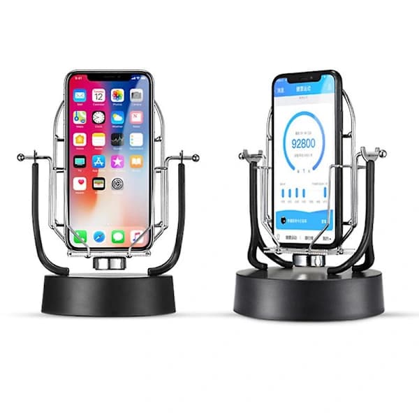 Double Phone Swing Device Automatic Shaker Pedometer Earn Mobile Phone Holder
