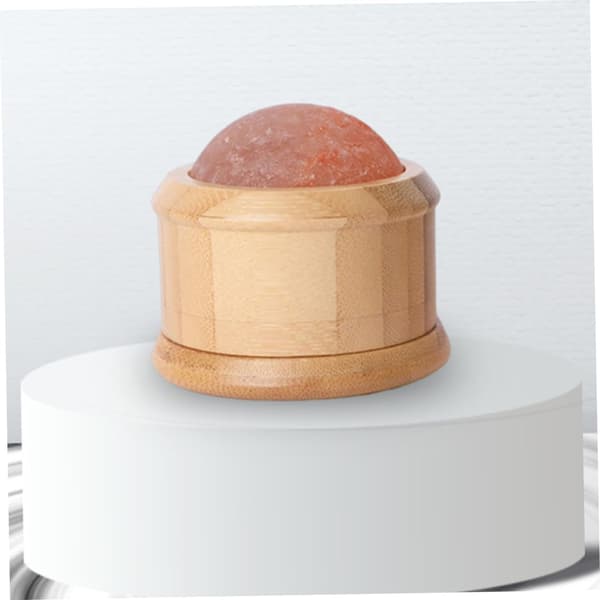 Natural Salt Ball Massager Roller Shoulder Neck Massager Handheld Muscle Relaxation Tool