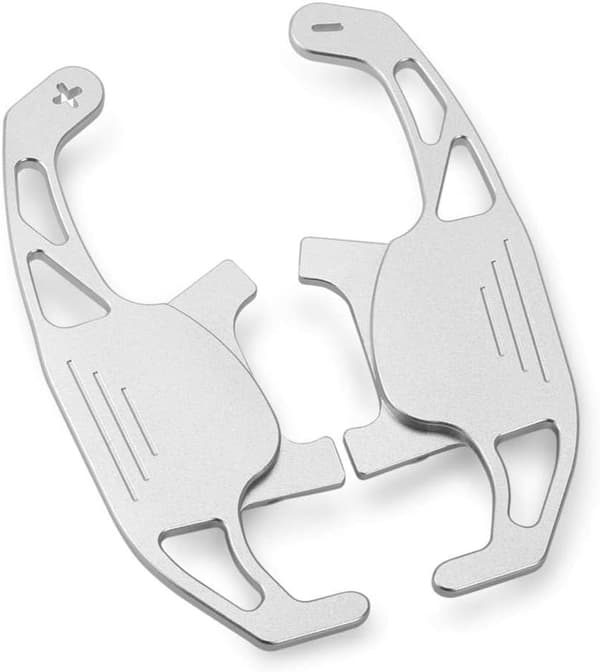Robust Aluminum Shift Paddles (Silver) for Golf 7 R-line (2015-2019 models), Golf 7 GTI (2015-2019 models)