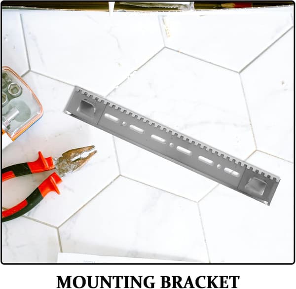 Range Hood Wall Mount, Metal Bracket for Kitchen Appliances, Hanging Hook Plate