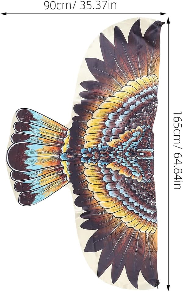 Funny Eagle Costume Adults Cosplay Wing Props Fabric Material and Skin-Friendly Design