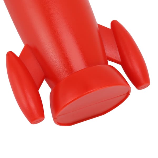 Ceramic Handheld Knife Sharpener, Red, Manual for Kitchen Knives and Scissors