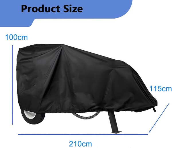 Protective Cover for Horizontal Gas-Powered Log Splitter from 30