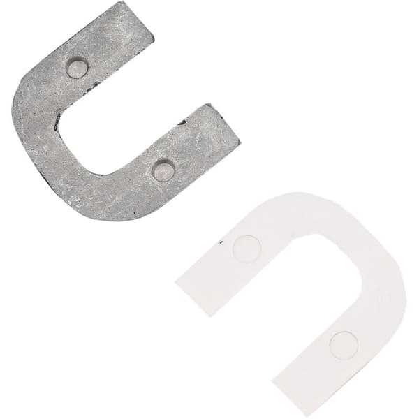 3D-metallitarra aakkosilla, tee-se-itse auton kirjaintunnus, musta - U