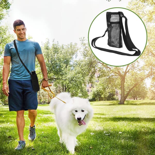 Portable Durable Mesh Bottle Holder, Lightweight Foldable Water Bottle Strap