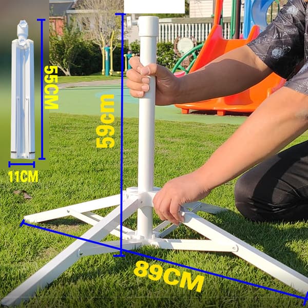 Portable Umbrella Stand Foldable Beach Umbrella Stand Adjustable Portable Umbrella Stand with Support Base
