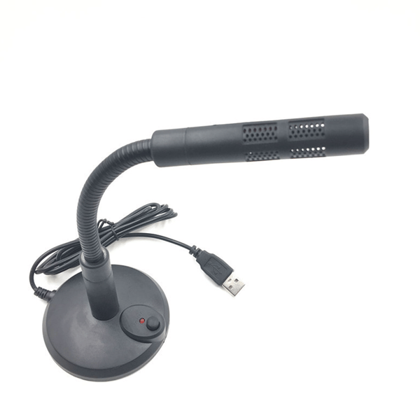 (13*10*15cm) USB-mikrofon, rundstrålende kondensator PC-mikrofon