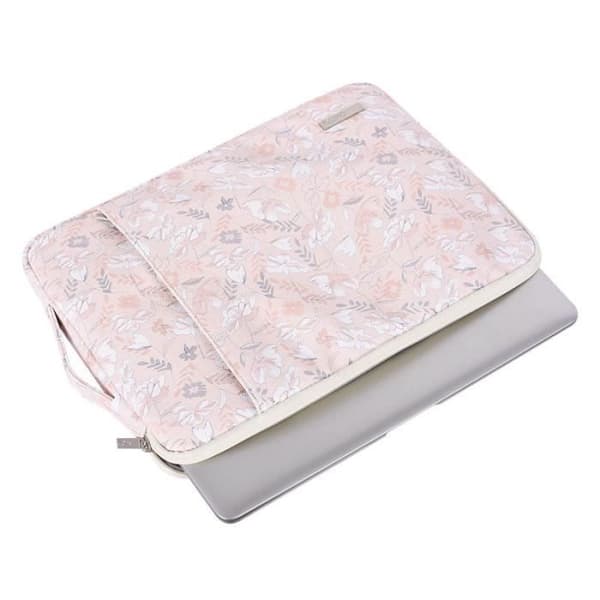Laptopfodral - 15 \" - PU - Vadderat - Framficka - Rosa YYV