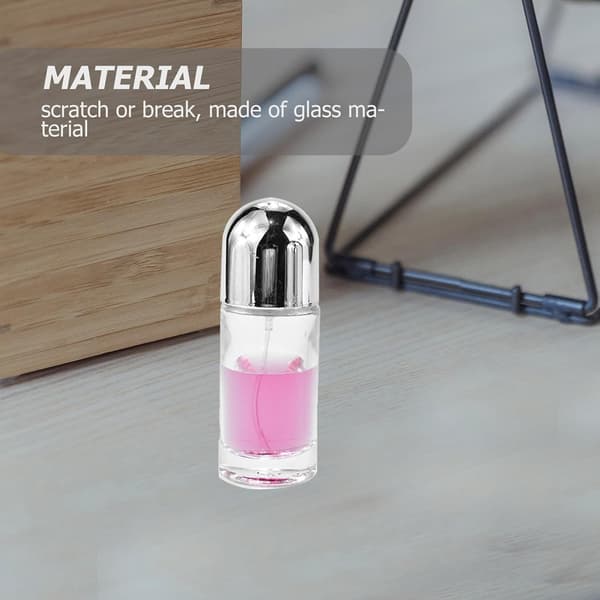 2 st 24 ml påfyllningsbara glassprayflaskor för parfym, mini rese tomma bärbara för kvinnor och män