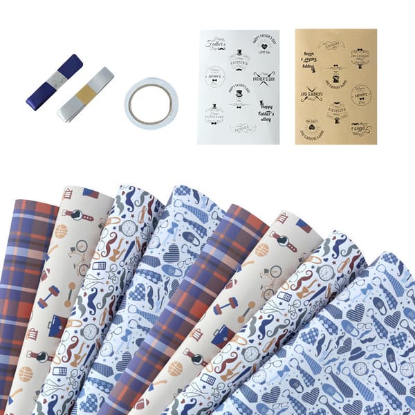 Presentpapper för mäns födelsedag, presentpapper för fars dag