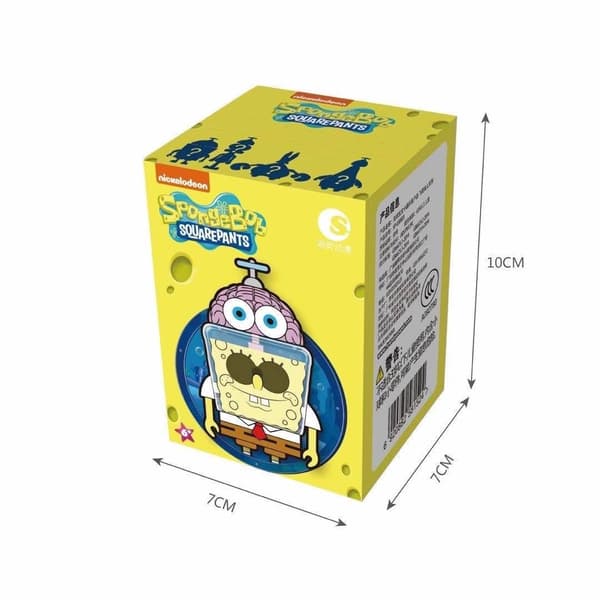 SvampeBob Flyvende Hjerne Serie - Tilfældig Samlerlegetøjsfigur, 1 stk