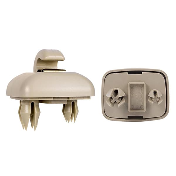 2pcs Car Sun Visor Clip, Fine Workmanship, High Reliability, Sun Visor Clip Holder - Grey Grey