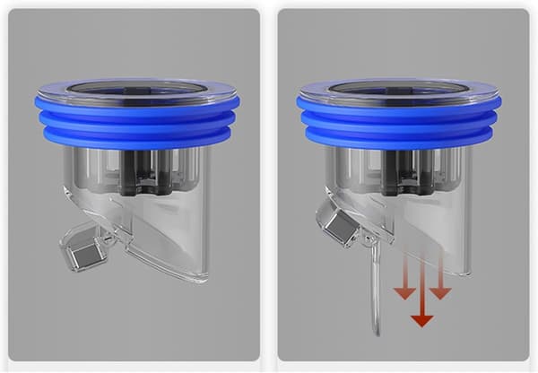 Floor Drain - 2-pack Odorless Shower Drain with Check Valve, Backwater Trap for Bathroom Kitchen Washing Machine
