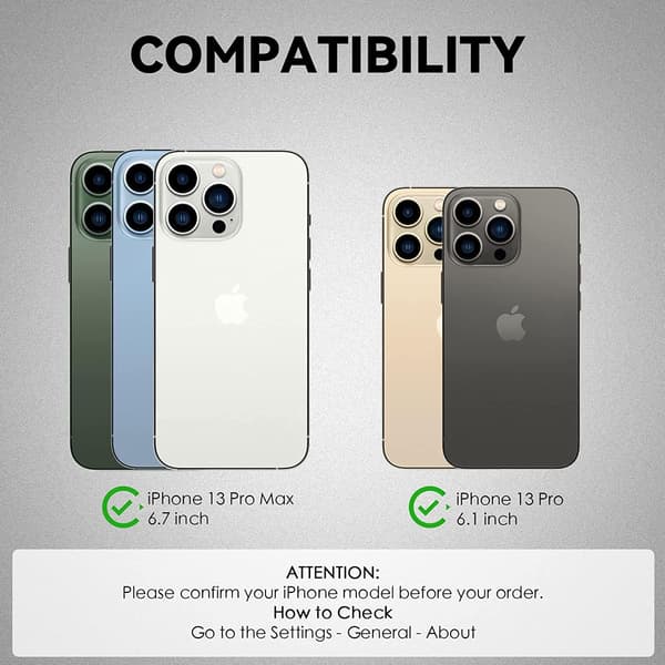 Green Glitter Rear Camera Protector Compatible with iPhone 13 Pro and iPhone 13 Pro Max, [Aluminum Alloy], Full Coverage 9H Hardness Camera Protector