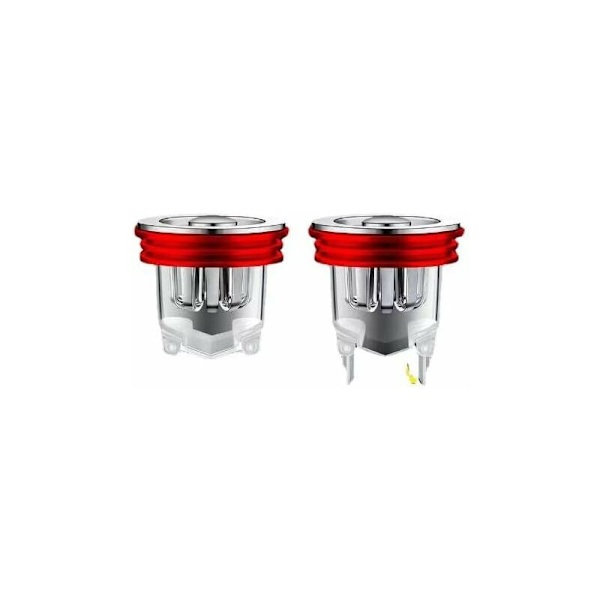 Floor Drain for Shower, 2-pack, Odor-Resistant Connection, Shower Drain Without Filter for Bathroom Kitchen Pipe Leakage