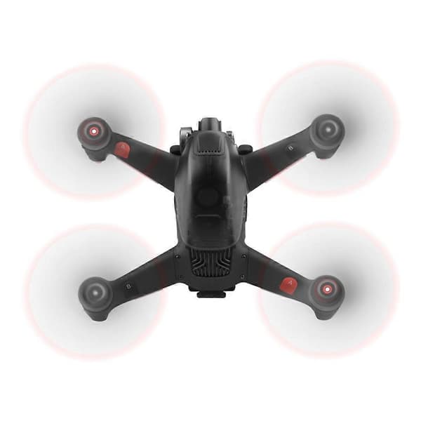 2 par EWB8424_2 erstatningspropeller til DJI FPV Combo Drone Tilbehør (FMY)