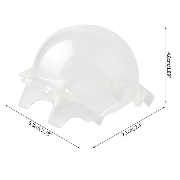 Drönarskydd Lås Linsbeskyttelse Veske Reparasjon for Mavic 2 Pro/Zoom Gimbal Profesjonell versjon Transparent grå_tfrf