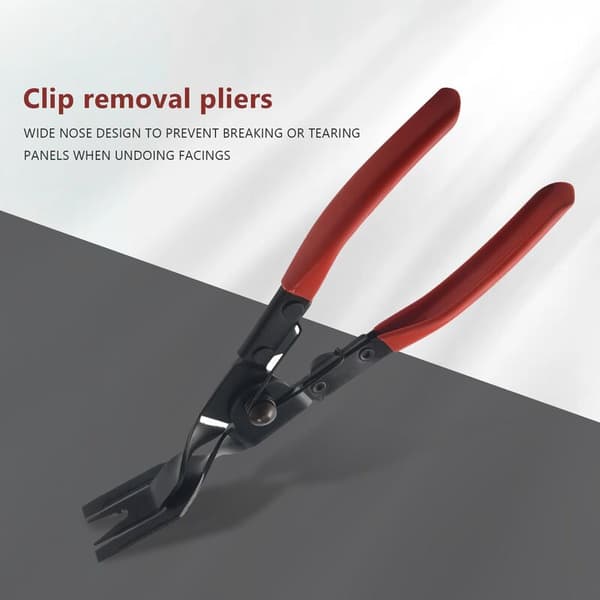Auto Car Door Clip Removal Pliers Tool Stainless Steel Pliers Tool