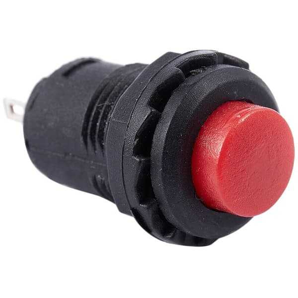 5 x 12 mm Car Boat Latching Push On/Off Button 125V 250V Red