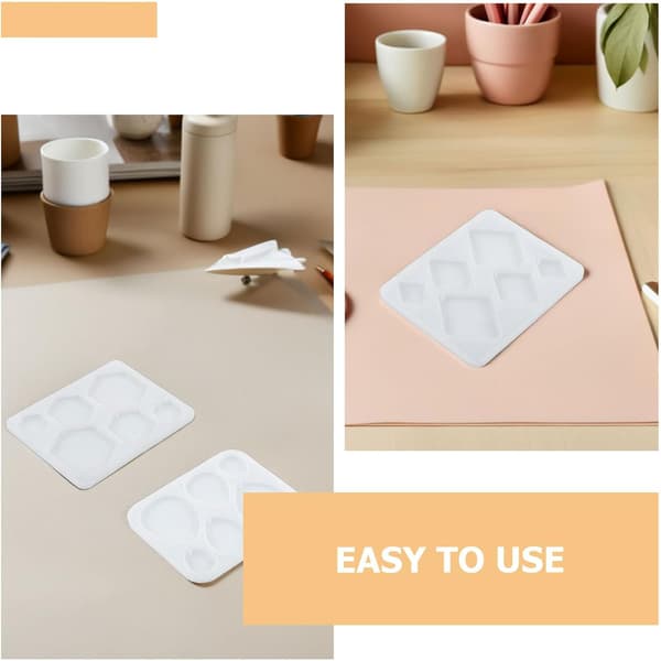 3 Pcs Silicone Molds for Jewelry Making Geometric Hexagon