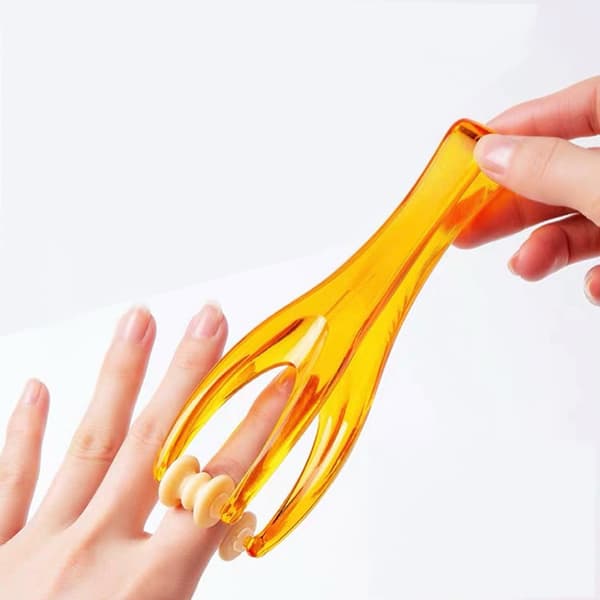 6 stk. fingermassasjeapparater