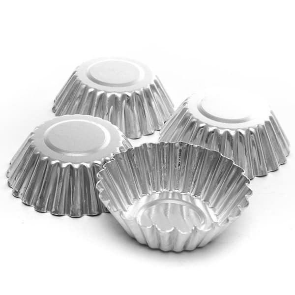 10 stk Metallbakeformer - Muffinsform - Kaker - Former
