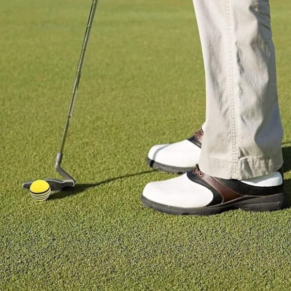 20 skumgolfbolde - svampegolfbold regnbuesvampebold blød til indendørs eller udendørs træning, A [Ho]