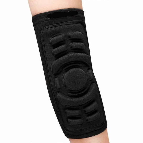 Compression Elbow Pads, Breathable Elbow Support with Silicone Foam Padding