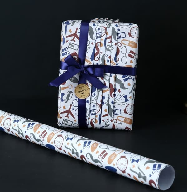 Presentpapper för mäns födelsedag, presentpapper för fars dag