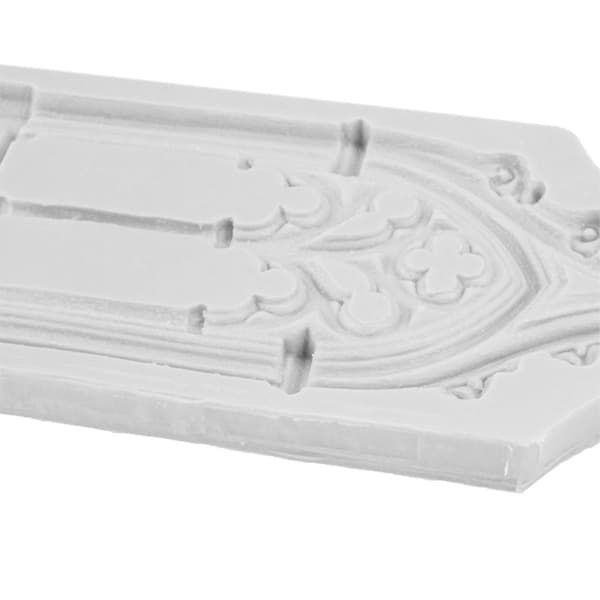 Kirkvindu i europeisk stil Fondantkake Silikonmaterialform