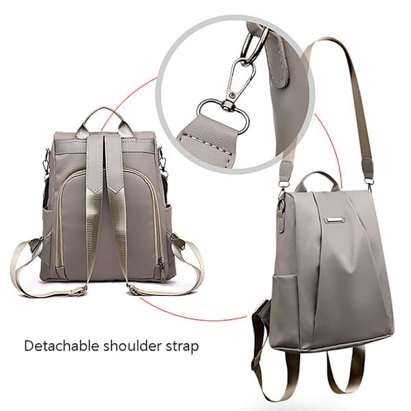 Multifunksjonell 30L dameryggsekk for reiser [HK] Khaki